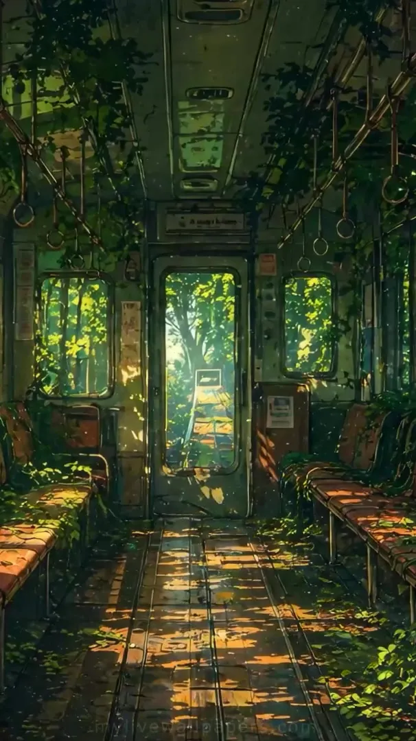 Vagón de tren abandonado