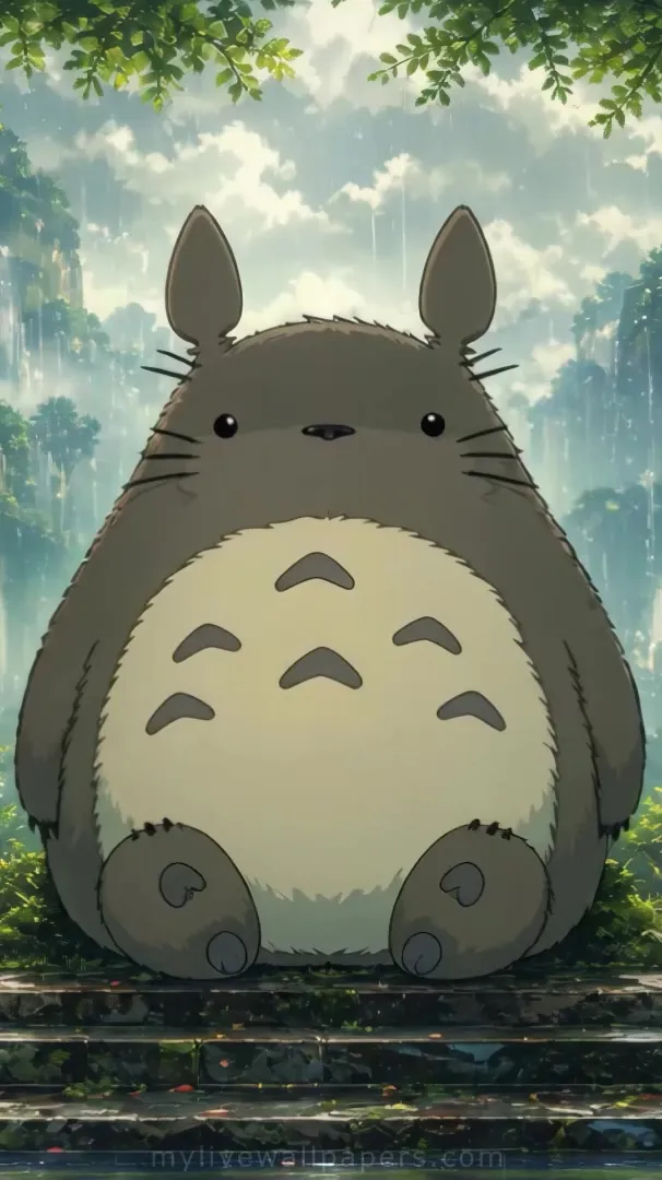 Totoro en el bosque sereno