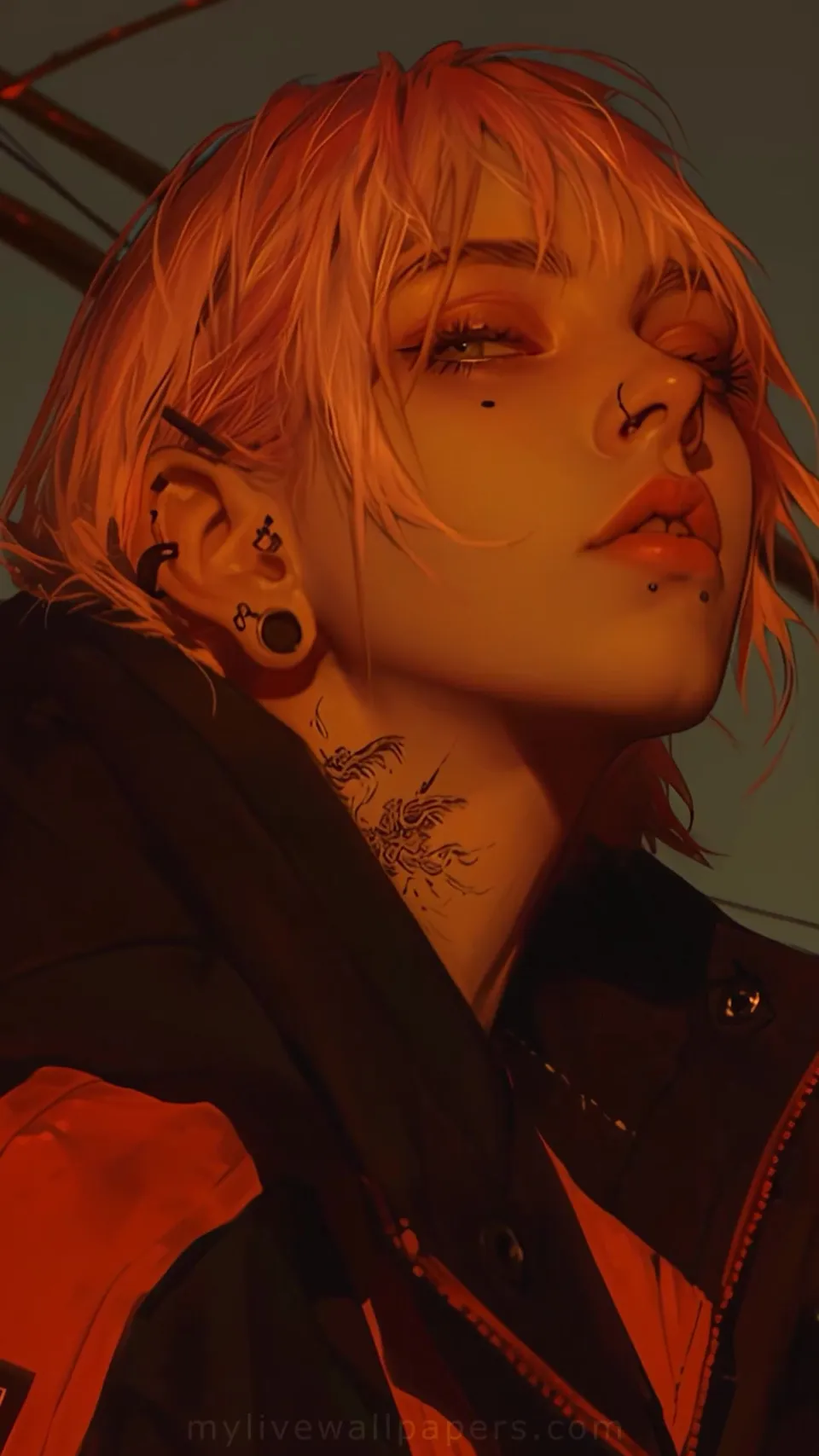 Joven con estilo urbano al atardecer