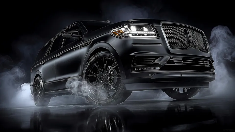 Lujo Automovilístico Negro