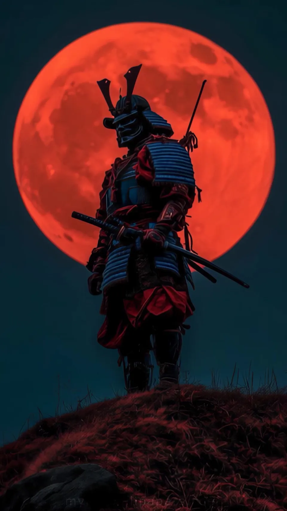 Samurái bajo la Luna Roja