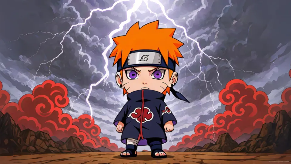 Pain en versión chibi