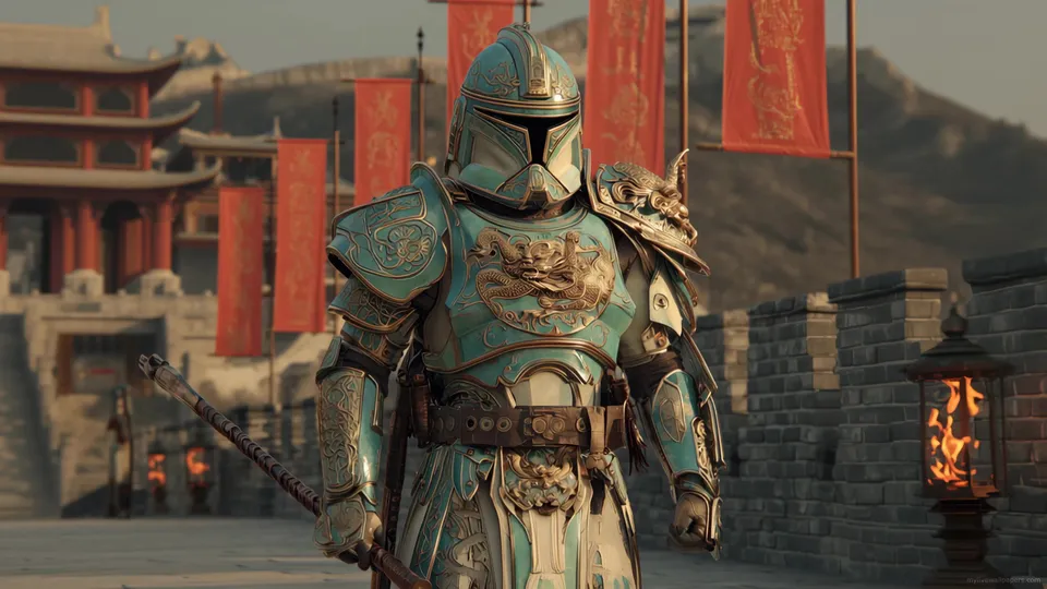 Soldat Clon con Armadura Estilo Dinastía