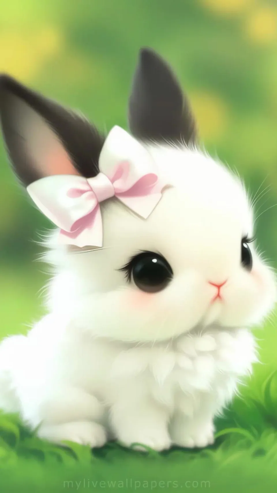Pequeño conejo tierno