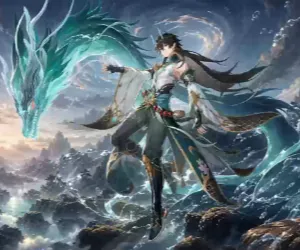 Dan Heng Imbibitor Lunae with water dragon