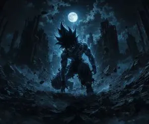 Goku en Destrucción Oscura