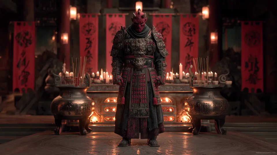 Darth Maul en armadura imperial