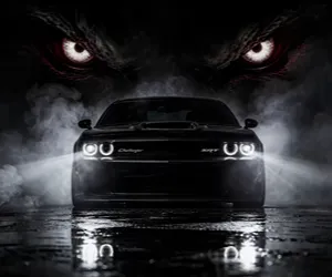 Dodge Challenger SRT con Ojos de Bestia