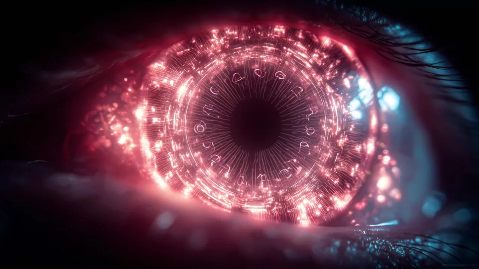 Ojo Cibernético Brillante