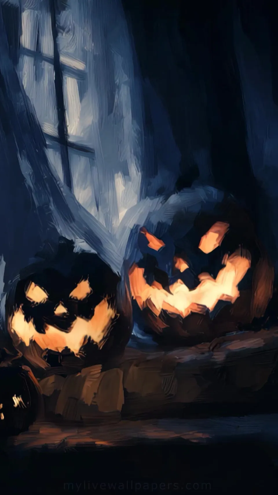 Calabazas de Halloween Brillantes
