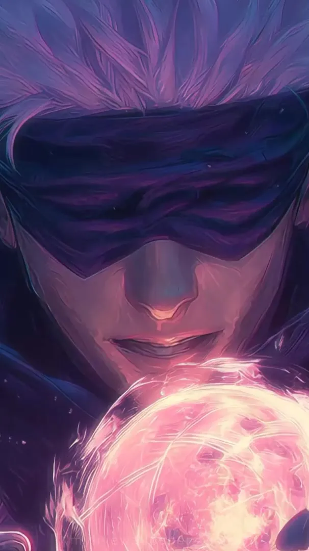 Satoru Gojo con Orbe Energético