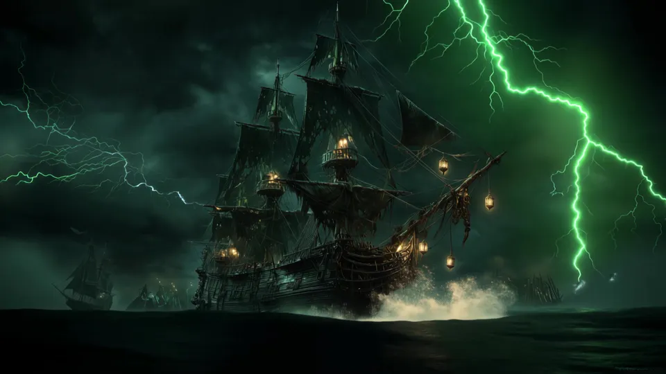 Barco Pirata Embrujado