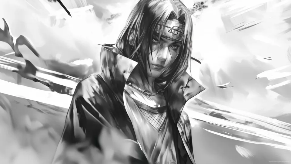 Boceto de Itachi Uchiha