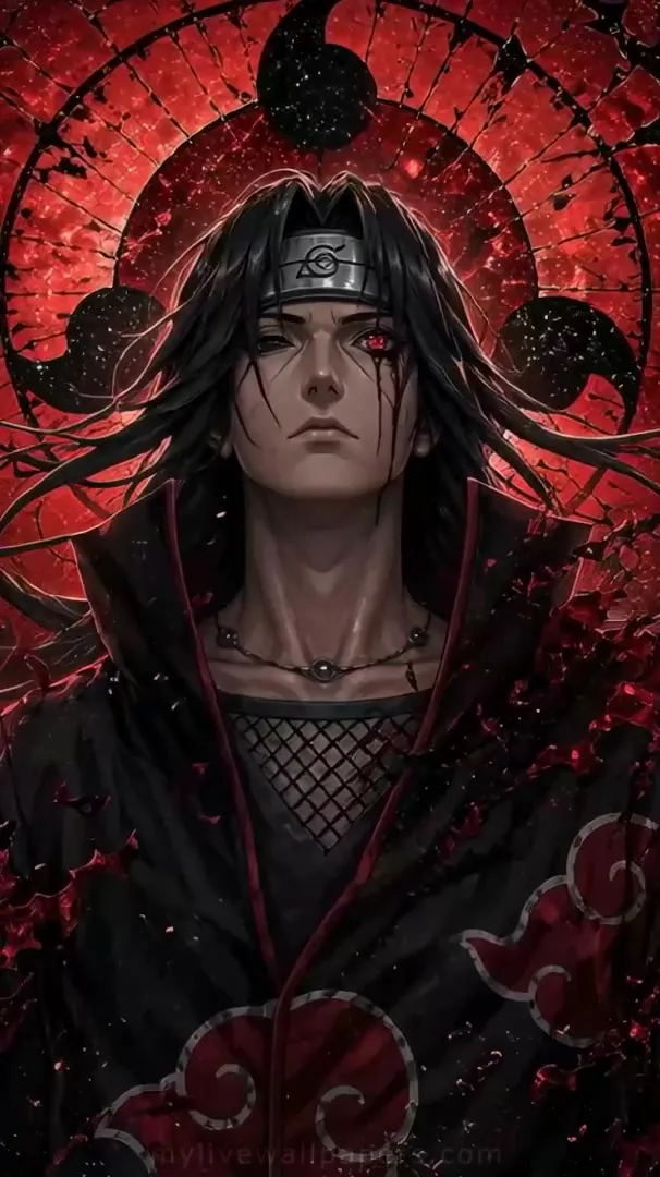 El abrazo del Tsukuyomi de Itachi