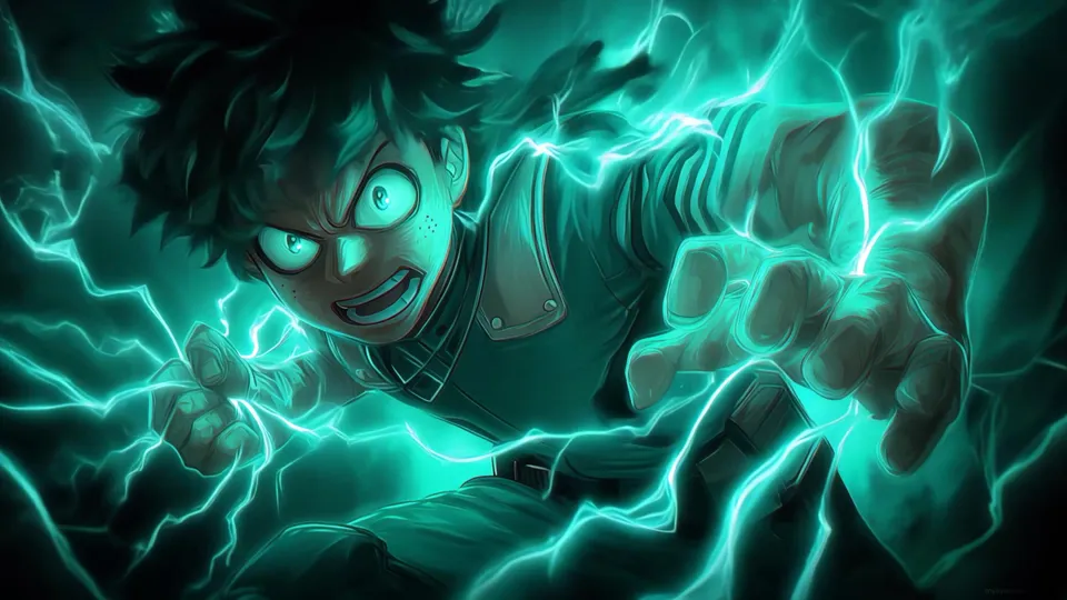 Izuku Green Lightning
