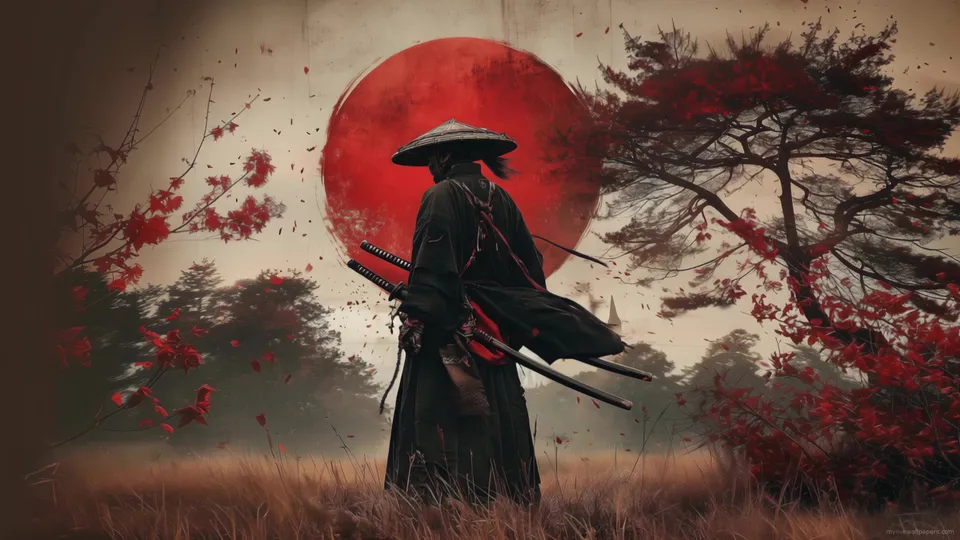 Guerrero Samurai Solitario