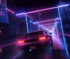 Conducción Nocturna de Neón