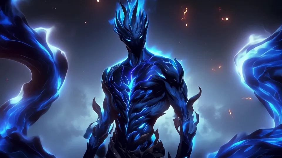 Demonio Azul Fantasmal