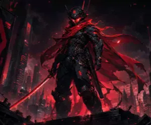Red Cape Cyborg