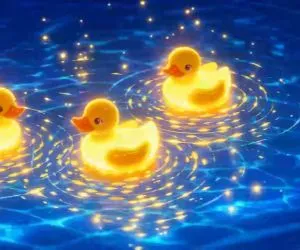 Patitos de Goma Luminosos
