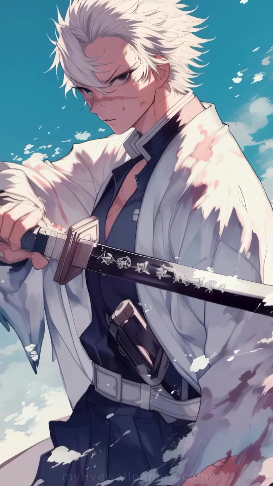 Sanemi Shinazugawa en Demon Slayer