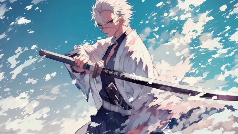 Sanemi Shinazugawa en Demon Slayer
