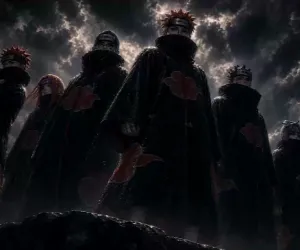Pain y los Seis Caminos - Akatsuki