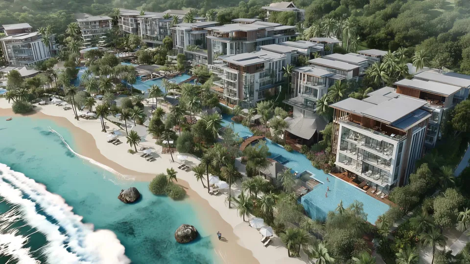 Resort Turístico de Lujo en la Playa