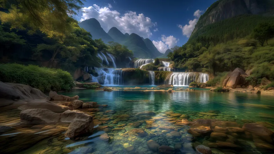 Río y Cascadas